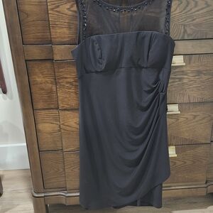 Beaded Black Dress